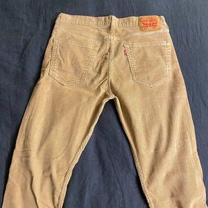 Levi's 502 Tan Corduroy 34x29